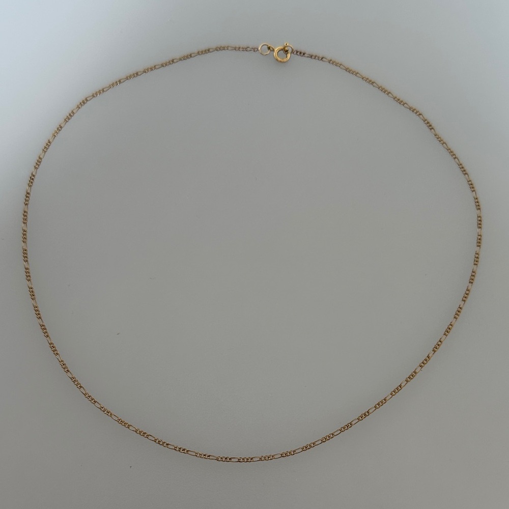 14k solid Gold Chain Necklace